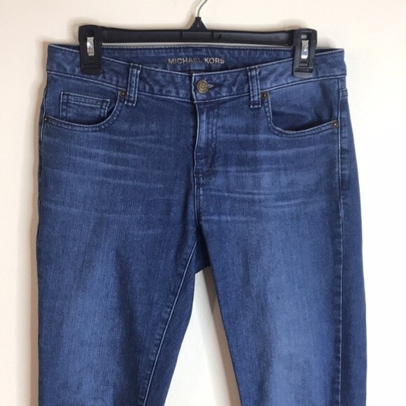 Michael kors ladies Izzy skinny denim ankle jeans size 30 - Picture 2 of 12